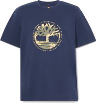 Timberland Mens Tree Logo Lake House Graphic Tee Herren T-Shirt für sämtliche Outdoor Aktivitäten