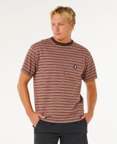 RipCurl Search Stripe Tee Men's T-shirt for any outdoor activities