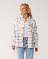 RipCurl Venture Flannel Shirt Damenhemd für Outdoor Aktivitäten