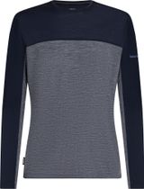 Icebreaker Men Merino Blend 125 Cool-lite Sphere Long Sleeve Tee Colour Block Herren Langarm Laufshirt