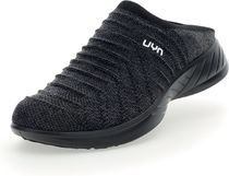 Lady 3D Ribs Sabot Wool Black Sole