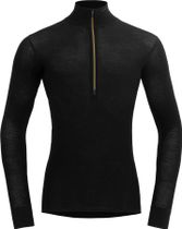 Wool Mesh 190 Zip Neck MAN