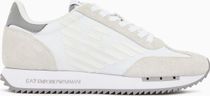 EA7 Sneaker Black AND White Vintage MIX Hair Suede+nylon+pu Unisex Freizeitschuhe
