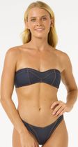 Dalias Denim Bandeau