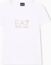 EA7 Train Evolution W Maxi Logo Tee SS - Train Evolution W Maxi Logo Tee SS Damen T-Shirt für sämtliche Outdoor Aktivitäten