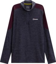 Berghaus Farndale+ LS Half Zip Tech Tee Herren Longsleeve für Freizeit und Outdooraktivitäten