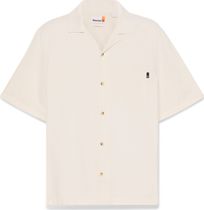 Timberland Mens Short Sleeve Seersucker Resort Shirt Herrenhemd für Outdoor Aktivitäten
