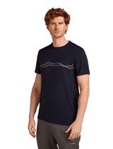 Men Mer 150 Techlite Short Sleeve Tee Mounta Pulse