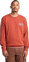 Mens Front Timbs Graphic Crew Neck Sweatshirt