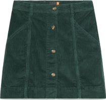 Womens Washed Corduroy Skirt