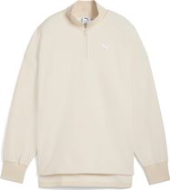 HER Oversized Half-zip Winterized Crew