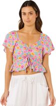 RipCurl Malibu Cove SS TOP Damen T-Shirt für sämtliche Outdoor Aktivitäten