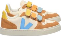 Veja Small V-10 Cashew Aqua Umber