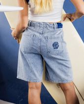 Aggie Relaxed Denim Short