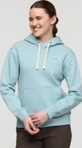 Llama Pullover Hoodie Sea Spray