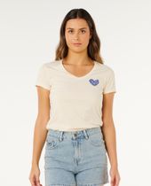 RipCurl RC Heart V Neck Tee