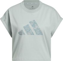adidas Western Florals BIG Logo Graphic T-shirt