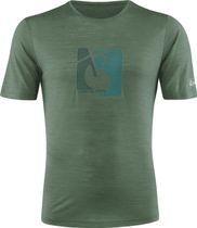 Men Printshirt Bike Merino-tencel(tm)