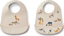 Liewood Tilda Printed Bib 2-Pack