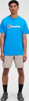 M Berghaus Class Xl-logo Tee Blk/Blk