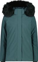 Woman Long Jacket Zip Hood