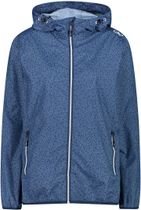 CMP Woman Jacket Rain FIX Hood Damen Hardshelljacke