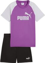 Essentials No.1 Logo Poly Tee and Shorts Set B