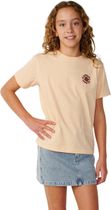 RipCurl Party Wave SS Tee Standard - G Mädchen T-Shirt für sämtliche Outdoor Aktivitäten