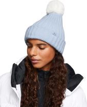 W Halftime Pom Beanie