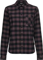Jack Wolfskin Lite Flannel Shirt W Damenhemd für Outdoor Aktivitäten