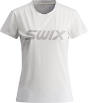 Swix Relay Tee W, Bright White, L Unisex Laufshirt