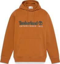 Mens Embroidered Logo Loopback Hoodie