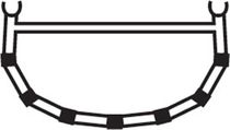 3-Cross Rib W/Top Bar 15.5'/17'/18.5'