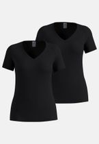Odlo The Active Light V-neck Short-sleeve Base Layer top 2 Pack Damen Sportunterwäsche