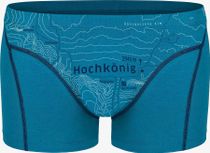 Ein schöner Fleck Erde Boxershorts Hochkönig Pfauenblau