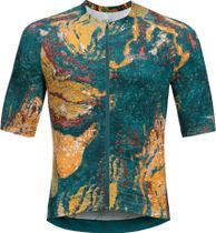 Gravex Printed Full Zip Short Sleeve M