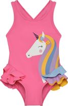 Color Kids Swimsuit W. Application 720335 Girls Swimwear