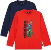 LEGO® kidswear LEGO NINJAGO T-shirts – Lwtaffy 618 - 2PACK