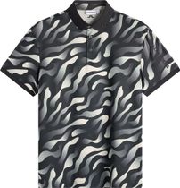J.Lindeberg Tour Tech Print Polo Herren Poloshirt