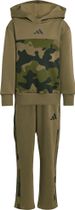 adidas Seasonal Essentials Little Kids Camo Fleece Jogger Set