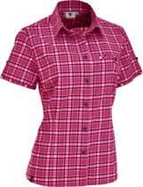 MAUL Sport Elbe II -1/2 Bluse Kariert Elastisch Damenhemd für Outdoor Aktivitäten