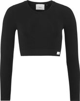 Craft Collective RIB Cropped Long Sleeve TOP Women Women's Longsleeve