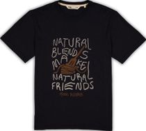 Mens Yonder Merino Organic Cotton Tee-shirt