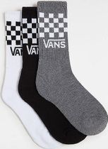 Drop V Classic Check Crew Sock