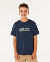 RipCurl Streamline Like Mumma Tee-boy Jungen T-Shirt für sämtliche Outdoor Aktivitäten