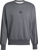 adidas Essentials Three Stripes Fleece Sweatshirt