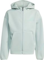 adidas Zip.N.E. Full Zip Hoodie Junior Boys and Girls Kids's running jacket