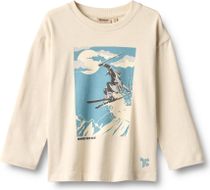 Wheat T-shirt Long Sleeve Dixie Print Jungen Longsleeve für Freizeit und Outdooraktivitäten