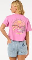 SUN & SEA Crop Tee