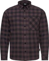 Jack Wolfskin Lite Flannel Shirt M Herrenhemd für Outdoor Aktivitäten